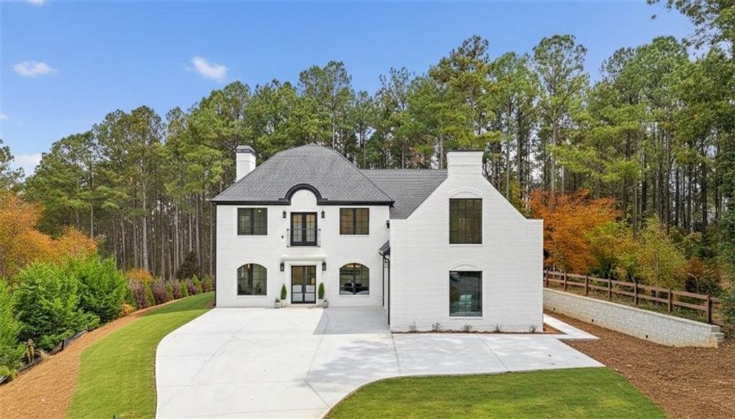 Front exterior of a new home in , Canton, GA, highlighting curb appeal (Image 32).