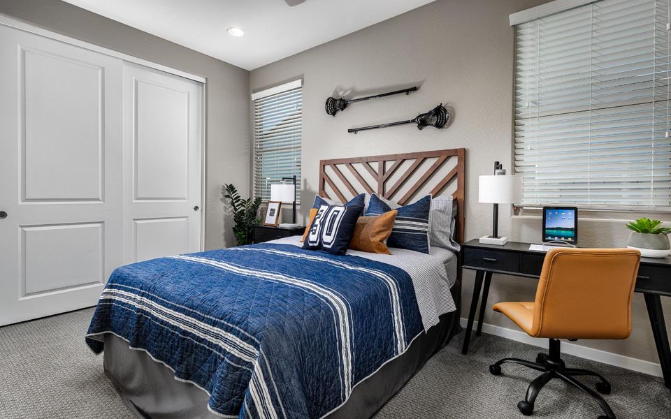 Furnished interior view inside a new home in Blossom Rock, Apache Junction (Image 18). Furnished interior view inside a new home in Blossom Rock, Apache Junction (Image 18).