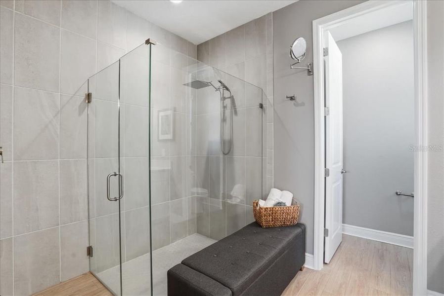 Furnished interior view inside a new home in Cypress Glen at River Wilderness, Parrish (Image 33).