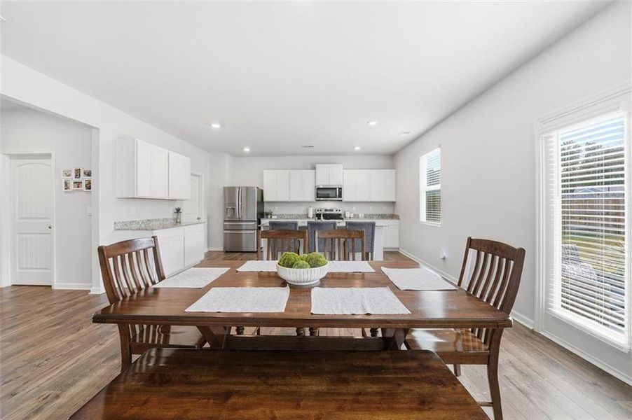 Furnished interior view inside a new home in , Dallas (Image 30).