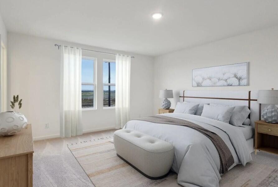 Furnished interior view inside a new home in Pinckney Place, North Charleston (Image 5).