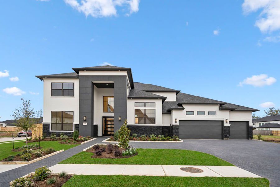 Front exterior of a home in the Briarley community, located in Montgomery, TX (Image 14).
