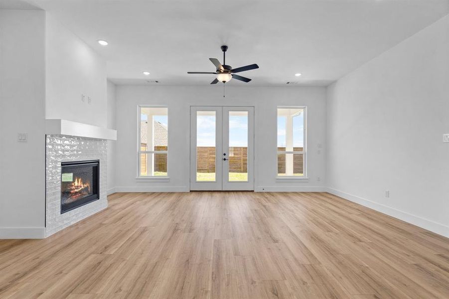 Spacious, unfurnished interior of a new home in Solterra, Mesquite (Image 18). Spacious, unfurnished interior of a new home in Solterra, Mesquite (Image 18).