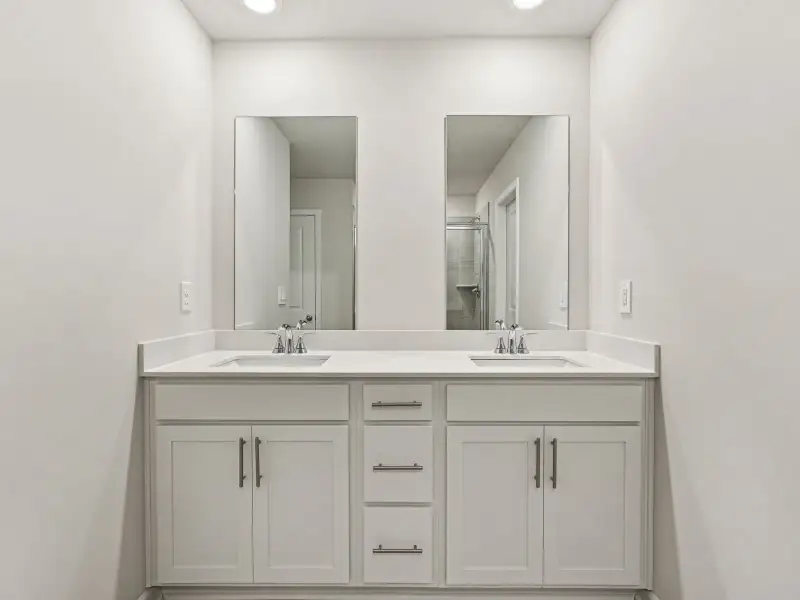 Furnished interior view inside a new home in Harmony Manor, Fairburn (Image 10).