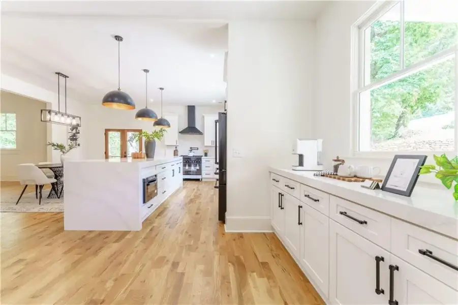 Furnished interior view inside a new home in , Sandy Springs (Image 10).