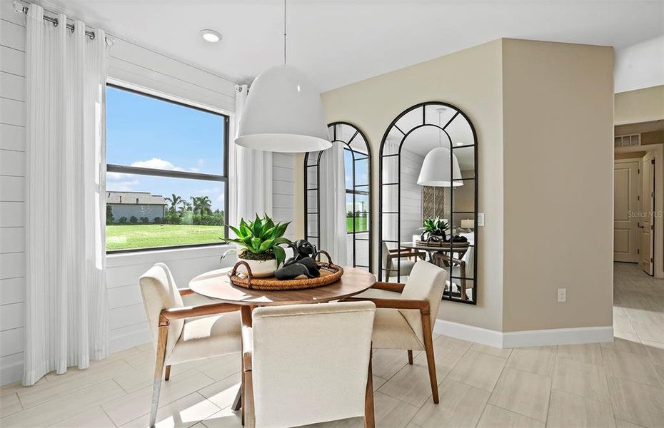 Furnished interior view inside a new home in Talon Preserve on Palmer Ranch, Nokomis (Image 10).