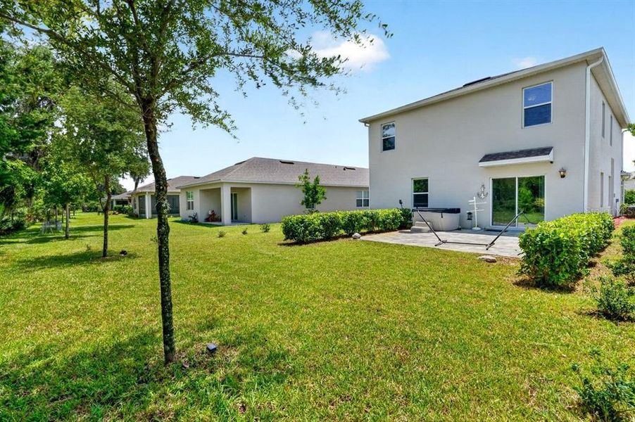 Exterior details and patio area of a home in , Ormond Beach (Image 27). Exterior details and patio area of a home in , Ormond Beach (Image 27).