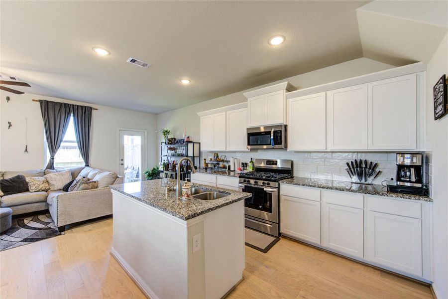 Furnished interior view inside a new home in , Katy (Image 14). Furnished interior view inside a new home in , Katy (Image 14).