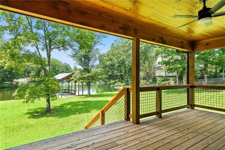 Exterior details and patio area of a home in , Talking Rock (Image 33).