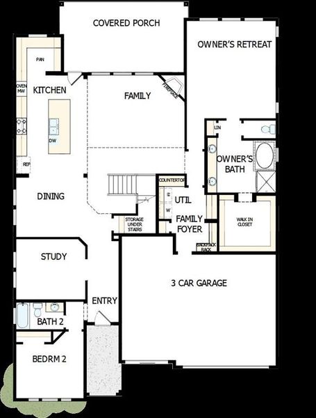 2D floor plan layout of this home in , Northlake, TX (Image 2). 2D floor plan layout of this home in , Northlake, TX (Image 2).