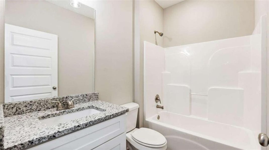 Furnished interior view inside a new home in , Cedartown (Image 7).