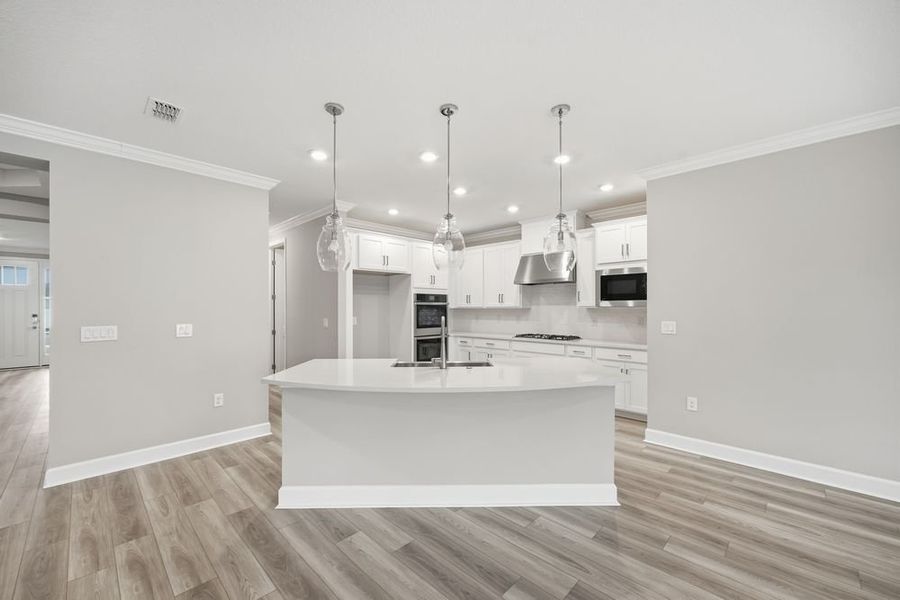 Furnished interior view inside a new home in Headwaters at Lofton Creek, Yulee (Image 8).