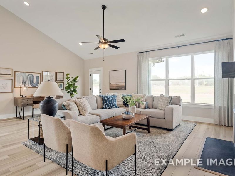 Furnished interior view inside a new home in Woods Crossing, Gallatin (Image 38).
