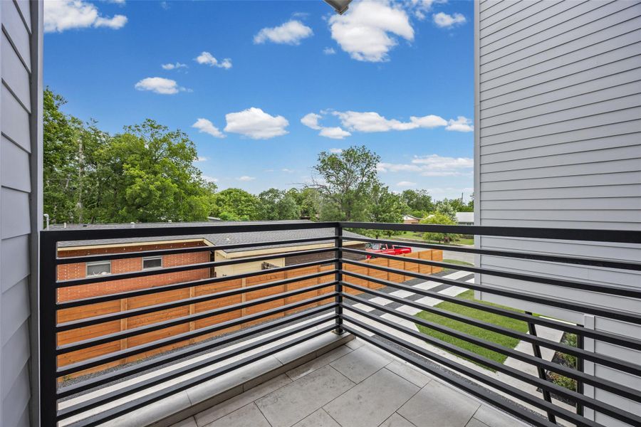 Exterior details and patio area of a home in , Austin (Image 17). Exterior details and patio area of a home in , Austin (Image 17).