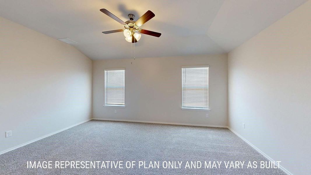 Spacious, unfurnished interior of a new home in Wilkins Valley, Brenham (Image 13).