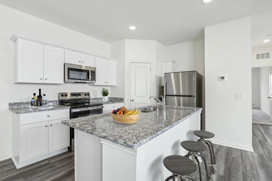 Representative furnished interior of a home built from the Proxy by Starlight Homes in Sutton Farms, San Antonio (Image 5).