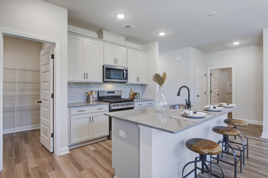 Furnished interior view inside a new home in , Summerville (Image 9).