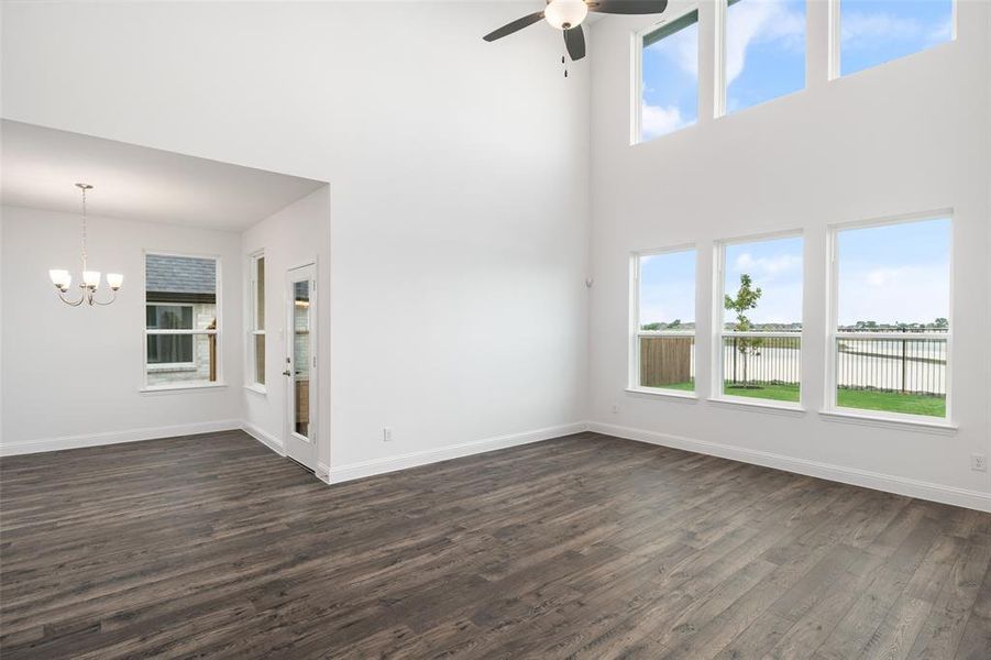 Spacious, unfurnished interior of a new home in Walden Pond, Forney (Image 15).