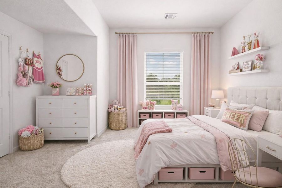 Furnished interior view inside a new home in , Missouri City (Image 14).