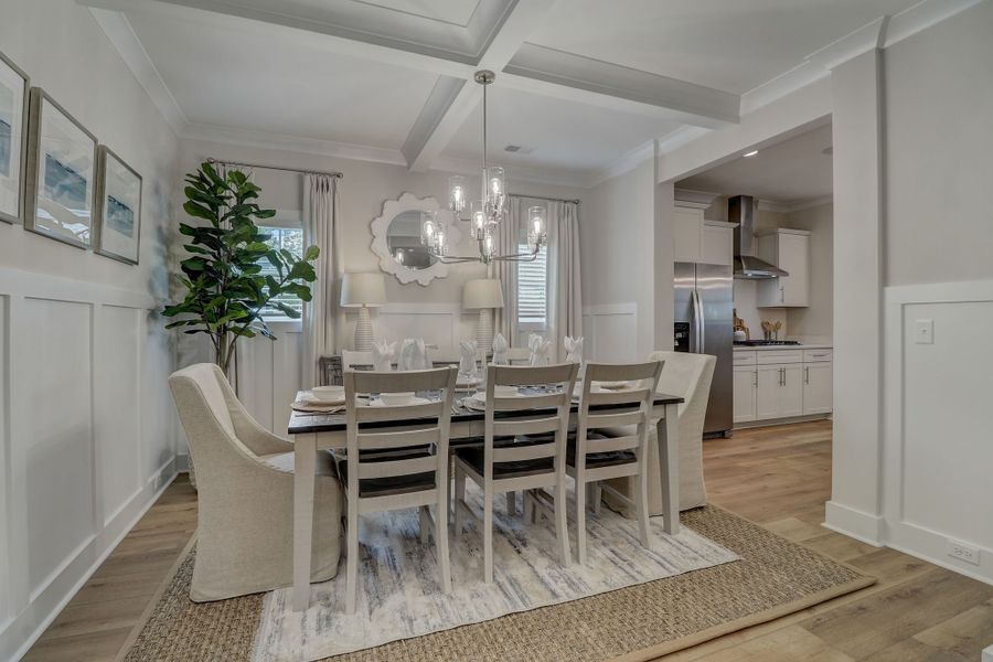 Representative furnished interior of a home built from the Brantley II by Great Southern Homes in Collins Cove, Chapin (Image 52).