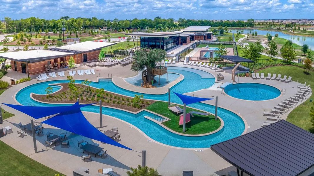 Community amenities in Bridgeland 50' (Creekland Village), Cypress (Image 18).
