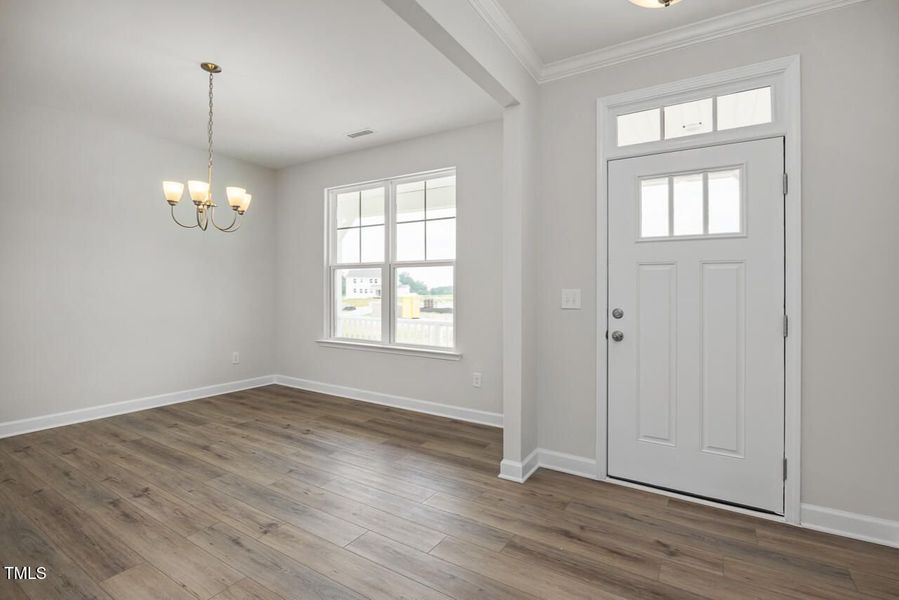 Spacious, unfurnished interior of a new home in Tobacco Road, Angier (Image 94). Spacious, unfurnished interior of a new home in Tobacco Road, Angier (Image 94).