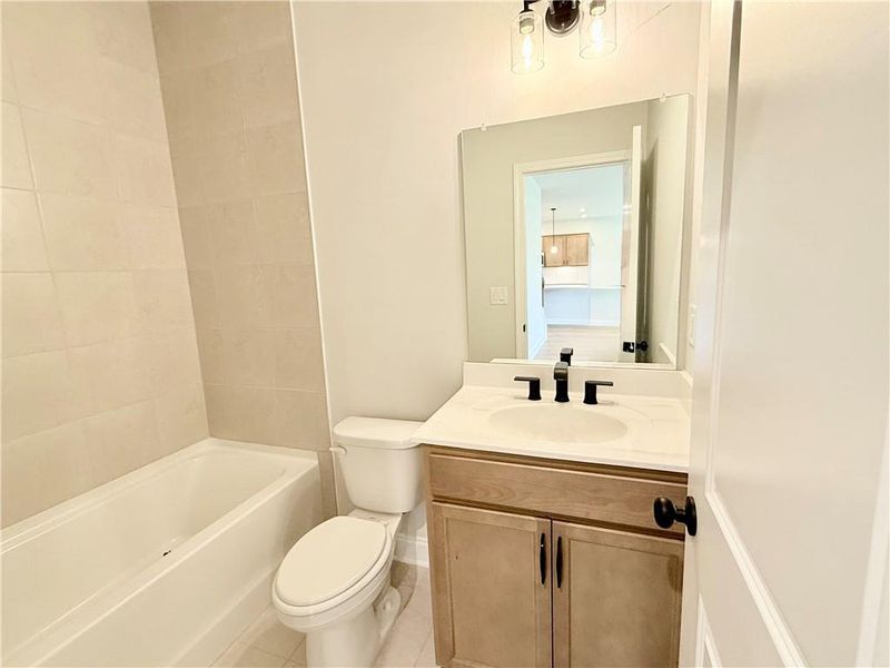 Furnished interior view inside a new home in Berkeley Mill, Cumming (Image 8).