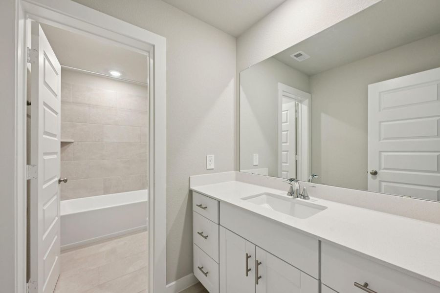 Photo is not of the actual home, but is an inspirational photo of builder’s model home and may depict options, furnishings, and/or decorator features that are not included Photo is not of the actual home, but is an inspirational photo of builder’s model home and may depict options, furnishings, and/or decorator features that are not included