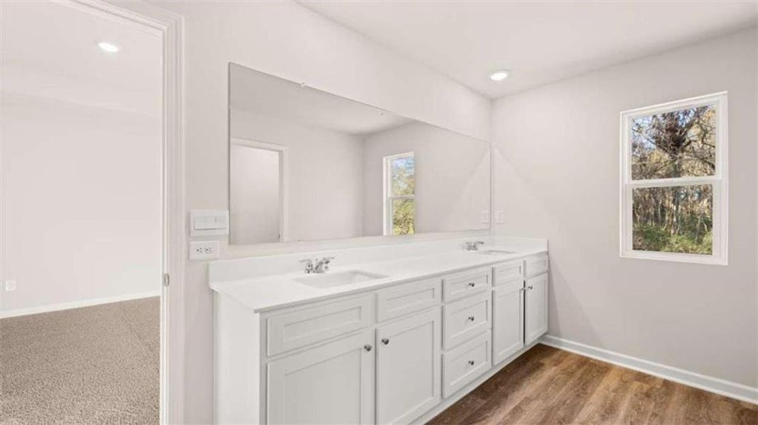 Furnished interior view inside a new home in Brookland Commons, Monroe (Image 12).