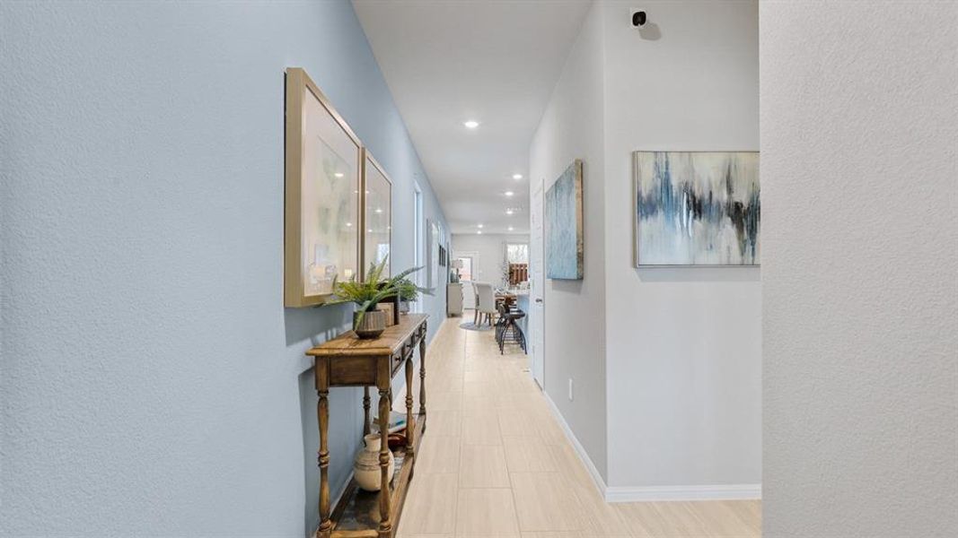 Furnished interior view inside a new home in Orchard Village, Fort Worth (Image 25).