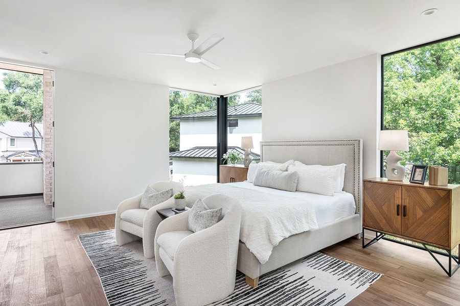 Furnished interior view inside a new home in , Austin (Image 9).