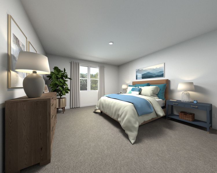 Furnished interior view inside a new home in Magnolia Bay - Classic Series, Nokomis (Image 6).