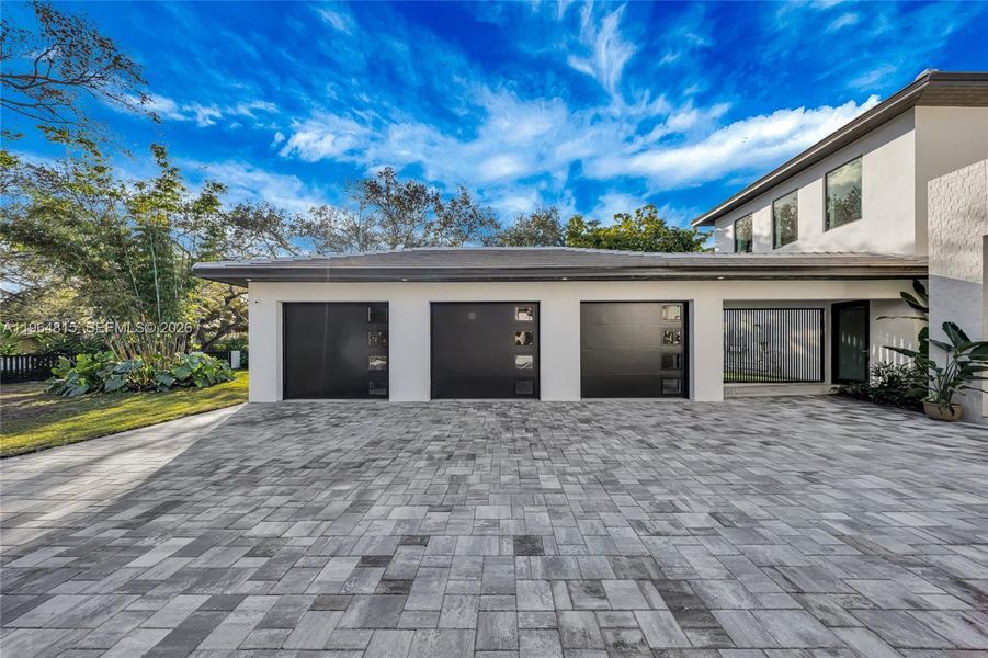 Exterior details and patio area of a home in , Miami (Image 26). Exterior details and patio area of a home in , Miami (Image 26).