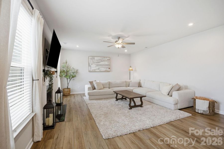 Light-filled family room