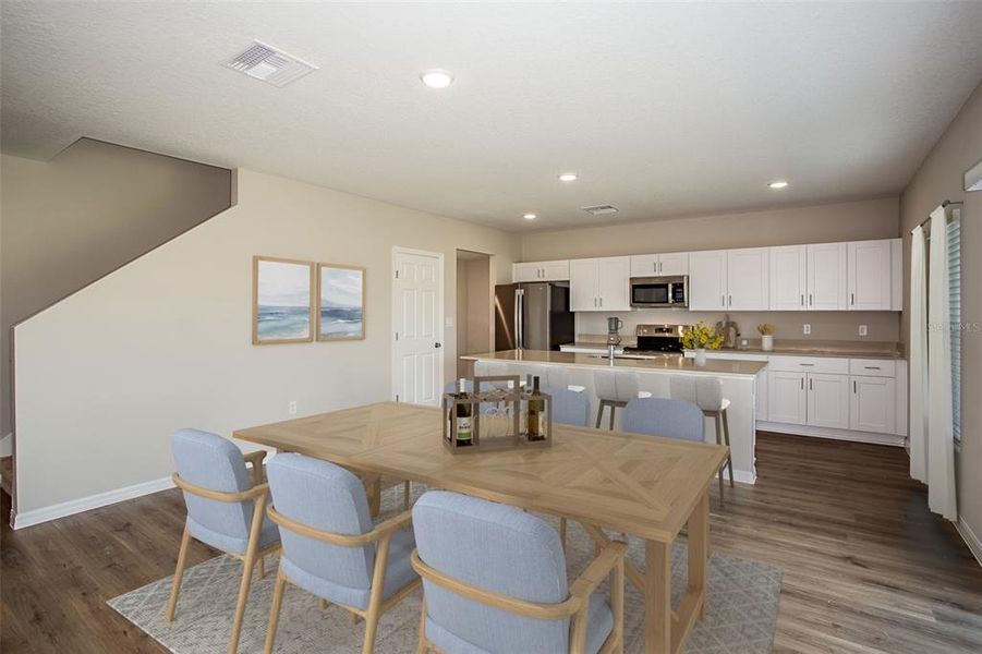 Furnished interior view inside a new home in Two Rivers, Zephyrhills (Image 4).