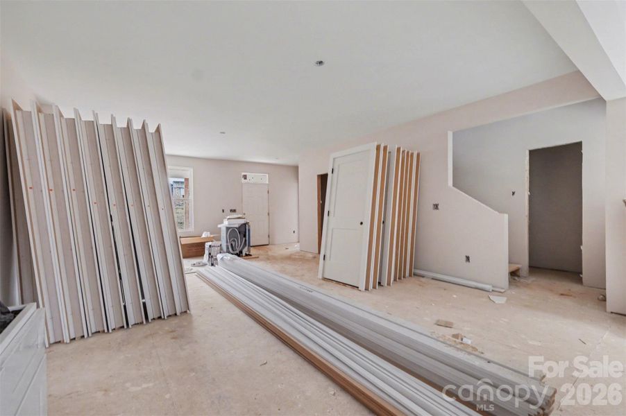 In-progress construction of a new home in , Gastonia, NC (Image 7).