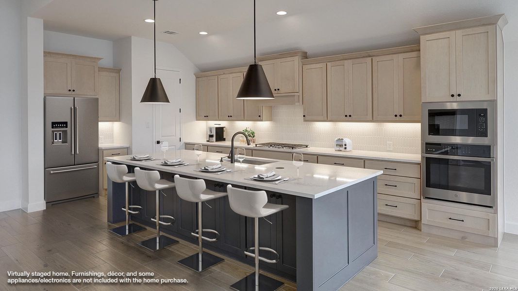 Furnished interior view inside a new home in Esperanza, Boerne (Image 15).
