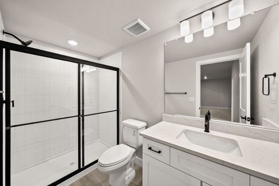 Furnished interior view inside a new home in Trumark Homes at Sterling Ranch, Littleton (Image 9).