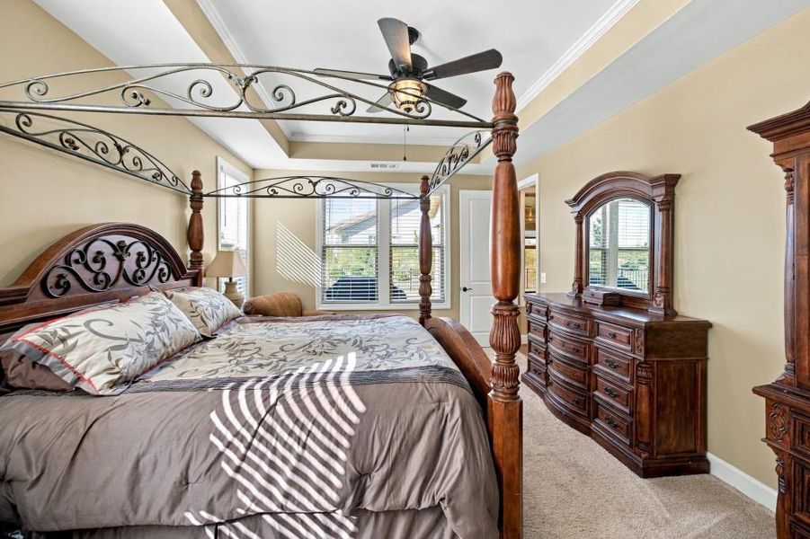 Furnished interior view inside a new home in , Hoschton (Image 17).