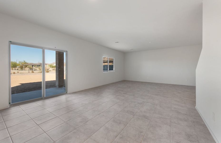 Spacious, unfurnished interior of a new home in El Rancho Santa Rosa, Maricopa (Image 17). Spacious, unfurnished interior of a new home in El Rancho Santa Rosa, Maricopa (Image 17).