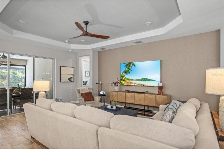 Furnished interior view inside a new home in , Wesley Chapel (Image 5).