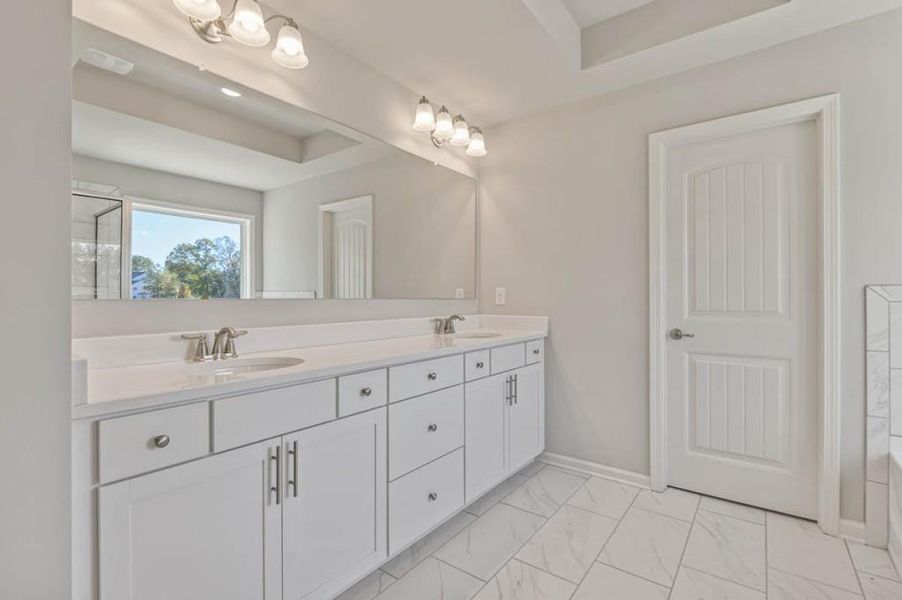 Furnished interior view inside a new home in Thalley Creek Estates, Cumming (Image 13).