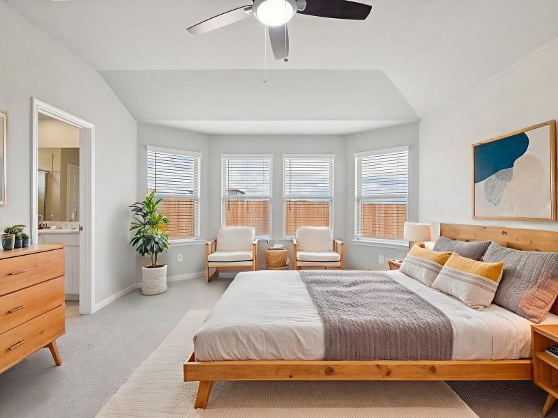 Furnished interior view inside a new home in Stetson Ridge, Marion (Image 5).