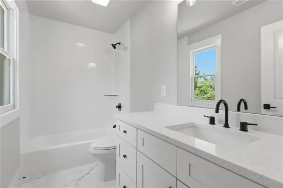 Furnished interior view inside a new home in , Canton (Image 51).