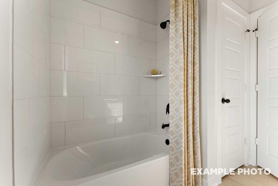 Close-up of interior finishes inside a home in Sundance Cove, Crosby (Image 19).