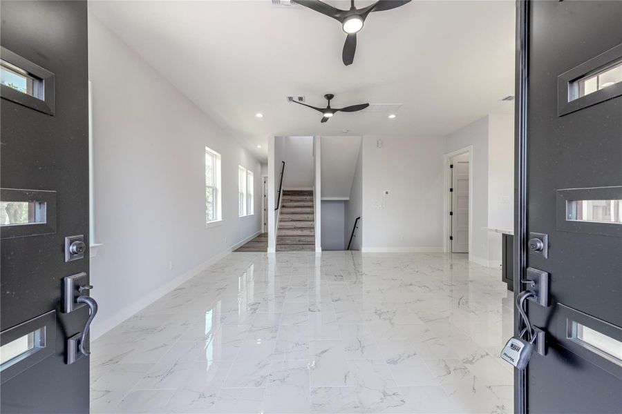 Furnished interior view inside a new home in , Galveston (Image 15). Furnished interior view inside a new home in , Galveston (Image 15).