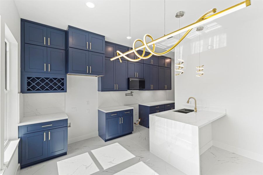 Furnished interior view inside a new home in , Houston (Image 5).