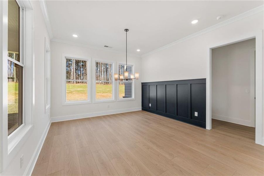 Spacious, unfurnished interior of a new home in The Reserve at Knollwood, Canton (Image 20).
