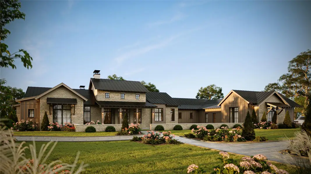 Conceptual rendering of future residence, to be built. Final design and specifications are subject to change.