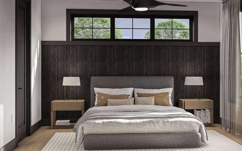 Representative furnished interior of a home built from the Sterling by Zeal Home Builders in Saddle Crest Estates, Weatherford (Image 14).